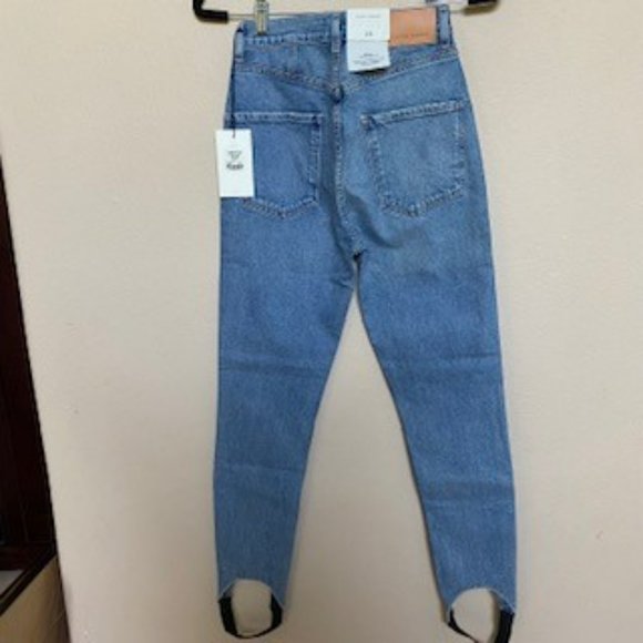 Citizens of Humanity Valerie Super High Waist Stirrup Jeans Caraway Size 25 NWT - Picture 5 of 6